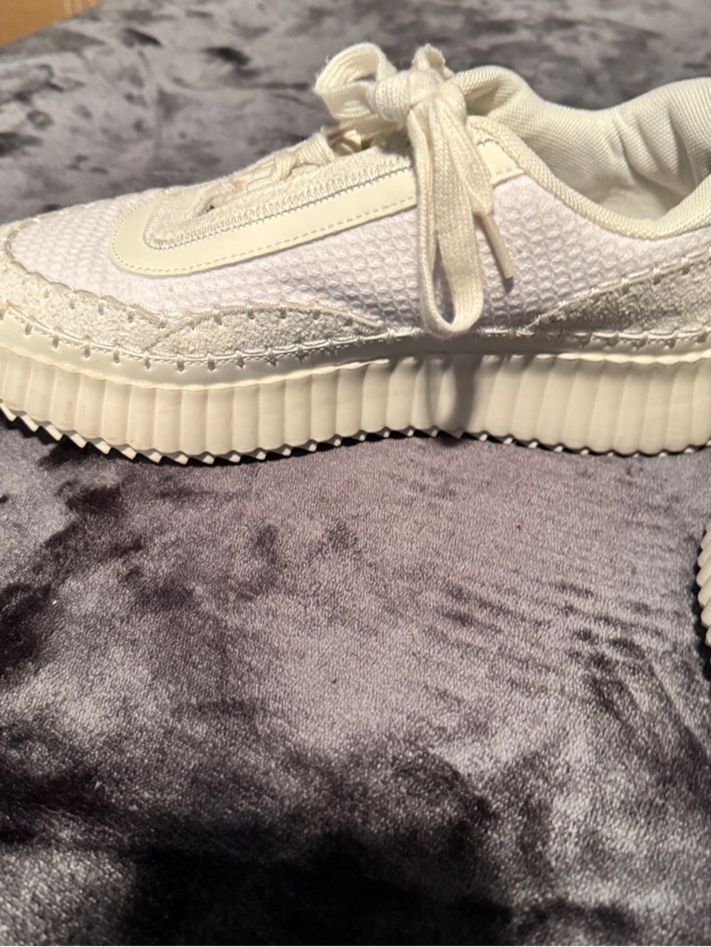 Corkys - Adventure Woven Detail Sneaker - White - 10 - Picture 4 of 6